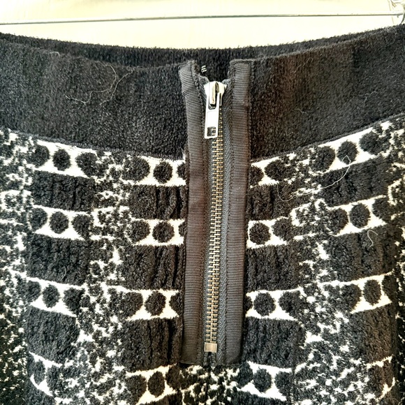 Anthropologie | Moth Jacquard Knit Flare Skater Skirt S - Picture 8 of 9